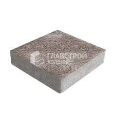 Тротуарная плитка Квадрат 200х200х60, авантюр с мраморной крошкой