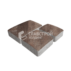 Тротуарная плитка Брук, яшма, 6 см