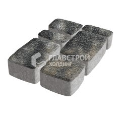 Тротуарная плитка Классика 4 камня, стоун с мраморной крошкой, 4 см