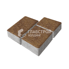 Тротуарная плитка Лэндхаус, листопад с мраморной крошкой, 6 см