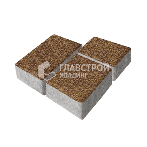 Тротуарная плитка Лэндхаус, листопад с мраморной крошкой, 6 см