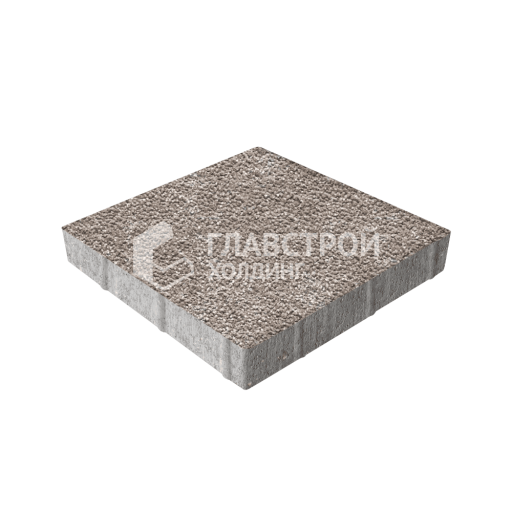 Тротуарная плитка Квадрат 400х400х60, сахара с гранитной крошкой
