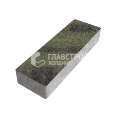 Тротуарная плитка 300х100х60, янтарь на камне