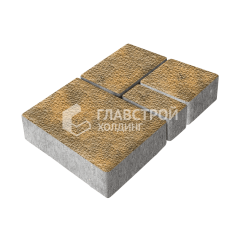 Тротуарная плитка Мюнхен, гончар с гранитной крошкой, 6 см