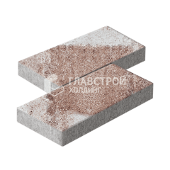 Тротуарная плитка 500х250х60, хаски