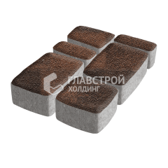 Тротуарная плитка Классико, сорренто на камне, 6 см