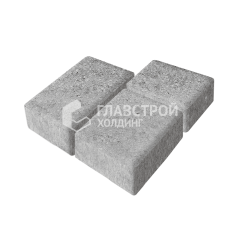 Тротуарная плитка Лэндхаус, серо-белый, 6 см