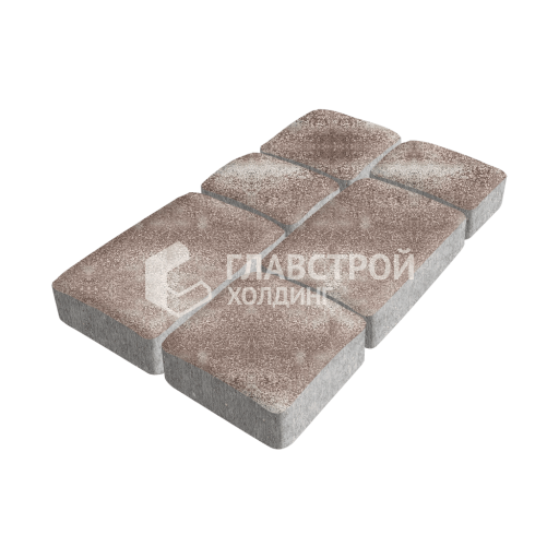 Тротуарная плитка Брук, авантюр, 6 см