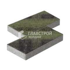 Тротуарная плитка 500х250х60, янтарь