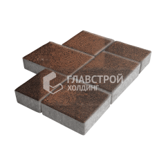 Тротуарная плитка Новый город, сорренто, 4 см