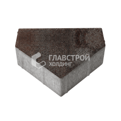 Тротуарная плитка Тиара, мокко, 6 см