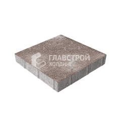 Тротуарная плитка Квадрат 400х400х60, авантюр на камне