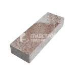 Тротуарная плитка Прямоугольник 6х18х6 см, хаски на камне