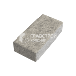 Тротуарная плитка Прямоугольник 10х20х6 см, аляска на камне