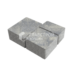 Тротуарная плитка Ностальгия, аква, 4 см