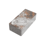 Тротуарная плитка Прямоугольник 250х500х60, сомон на камне