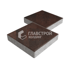 Тротуарная плитка Квадрат 300х300х60, клинкер