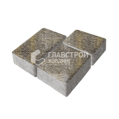 Тротуарная плитка Лэндхаус, степь с мраморной крошкой, 6 см