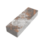 Тротуарная плитка Прямоугольник 180х60х60, сомон на камне