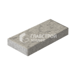 Тротуарная плитка Прямоугольник 10х30х6 см, аляска на камне