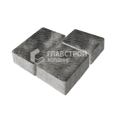 Тротуарная плитка Лэндхаус, стоун с мраморной крошкой, 6 см