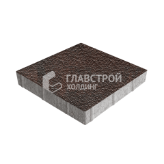 Тротуарная плитка Квадрат 300х300х60, клинкер с мраморной крошкой