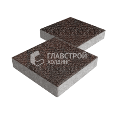 Тротуарная плитка Квадрат 300х300х60, клинкер с мраморной крошкой