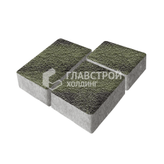 Тротуарная плитка Лэндхаус, янтарь с мраморной крошкой, 6 см