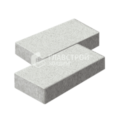 Тротуарная плитка 600х300х60, белая