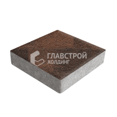 Тротуарная плитка Квадрат 200х200х60, сорренто на камне