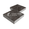 Тротуарная плитка Квадрат 300х300х60, мокко с мраморной крошкой