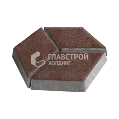 Тротуарная плитка Ромб, барселона, 6 см