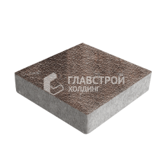 Тротуарная плитка Квадрат 200х200х40, яшма с гранитной крошкой