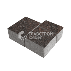 Тротуарная плитка Ностальгия, кармен на камне, 4 см