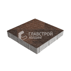 Тротуарная плитка Квадрат 300х300х60, сорренто с мраморной крошкой