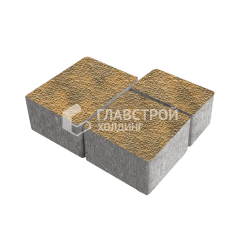 Тротуарная плитка Ностальгия, гончар с мраморной крошкой, 4 см