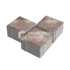 Тротуарная плитка Квадрат 100х100х60, авантюр