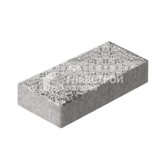 Тротуарная плитка 600х300х60, аляска белая