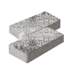 Тротуарная плитка 600х300х60, аляска белая