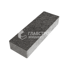 Тротуарная плитка 300х100х60, джафар черный с гранитной крошкой