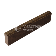 Камень бортовой БР 100.20.8, арабская ночь, коричневое основание