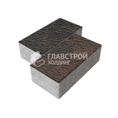 Тротуарная плитка 240х120х70, конго с мраморной крошкой