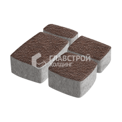 Тротуарная плитка Классико, барселона с гранитной крошкой, 6 см