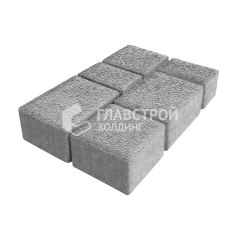 Тротуарная плитка Ностальгия, сомон на камне, 4 см