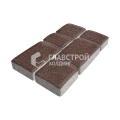 Тротуарная плитка Брук, барселона на камне, 6 см