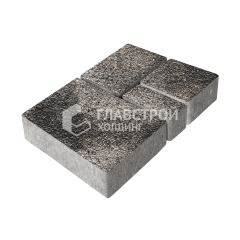 Тротуарная плитка Мюнхен, агат коричневый с гранитной крошкой, 5 см