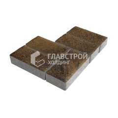 Тротуарная плитка Брусчатка, арабская ночь, 8 см