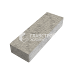 Тротуарная плитка Прямоугольник 18х6х6 см, аляска на камне