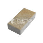 Тротуарная плитка Прямоугольник 100х200х40, особая серия на камне