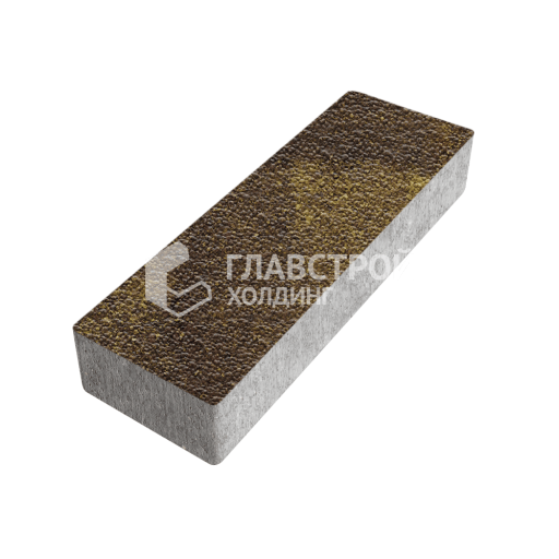 Тротуарная плитка 300х100х60, осень с гранитной крошкой